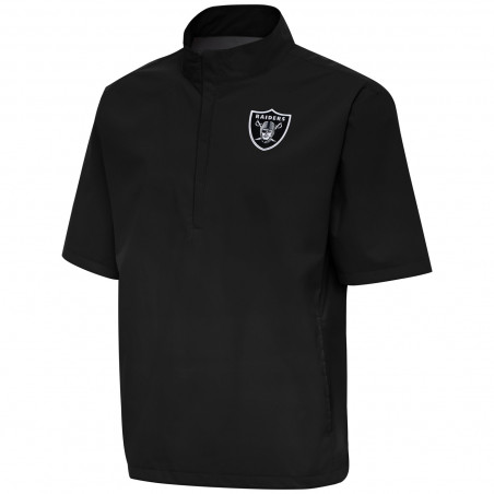 ANTIGUA BRISK SHORT SLEEVE QUARTER ZIP PULLOVER