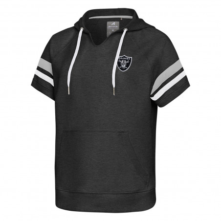 ANTIGUA WOMENS LUMINOUS SHORT SLEEVE HOODIE