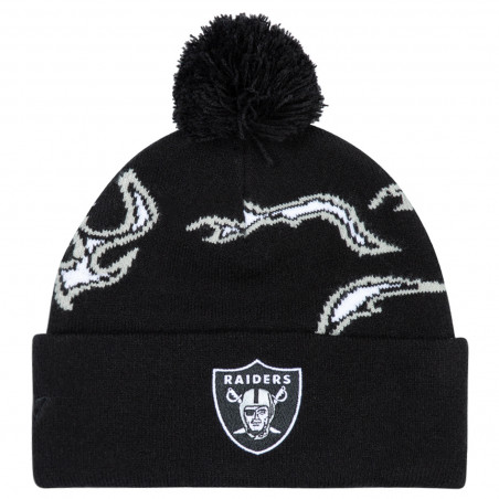 RAIDERS FLAME BEANIE BY GOLF WANG