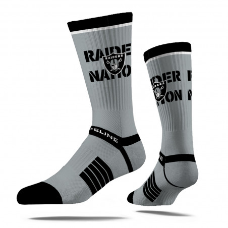 RAIDERS PREMIUM KNIT CREW SOCKS